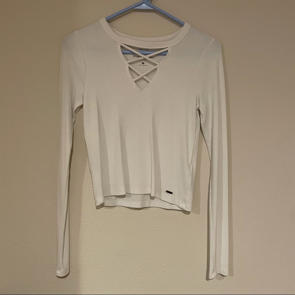 Hollister Women white shirt